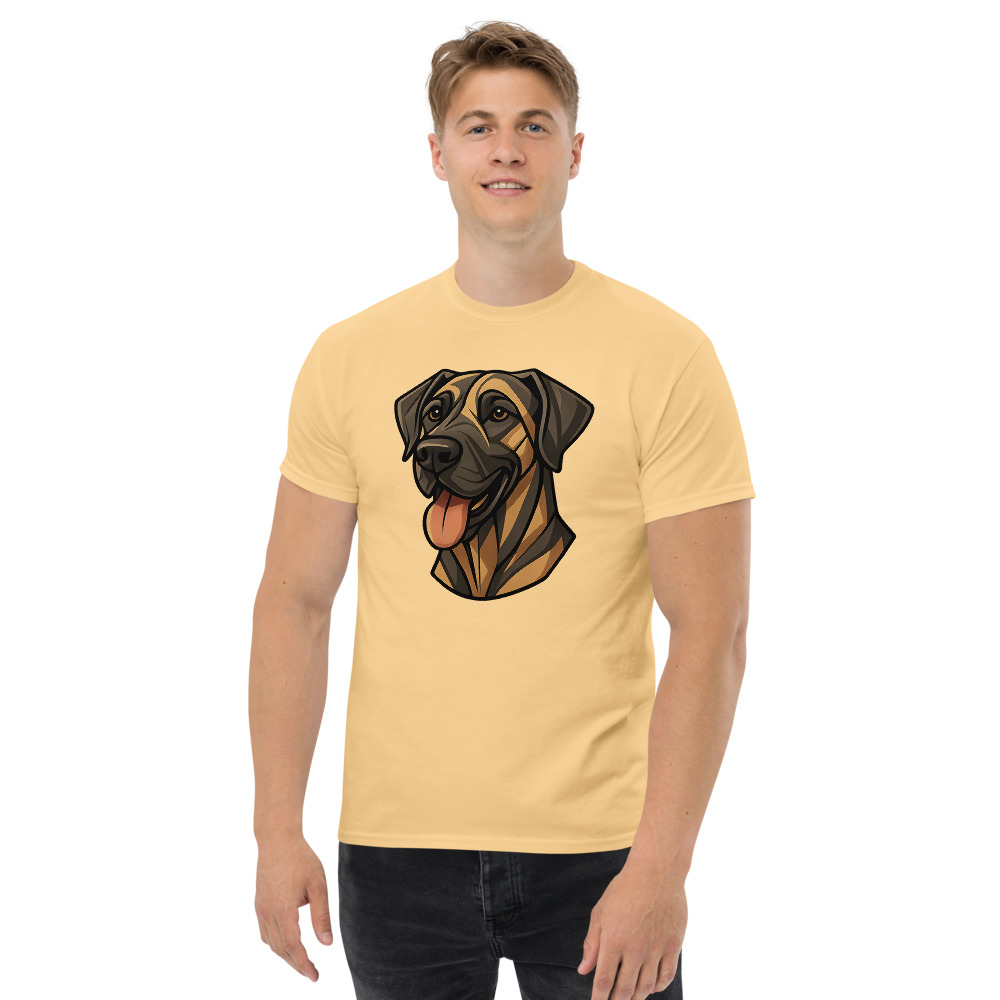 Great Dane in Art Deco style with common breed colors - Image 5
