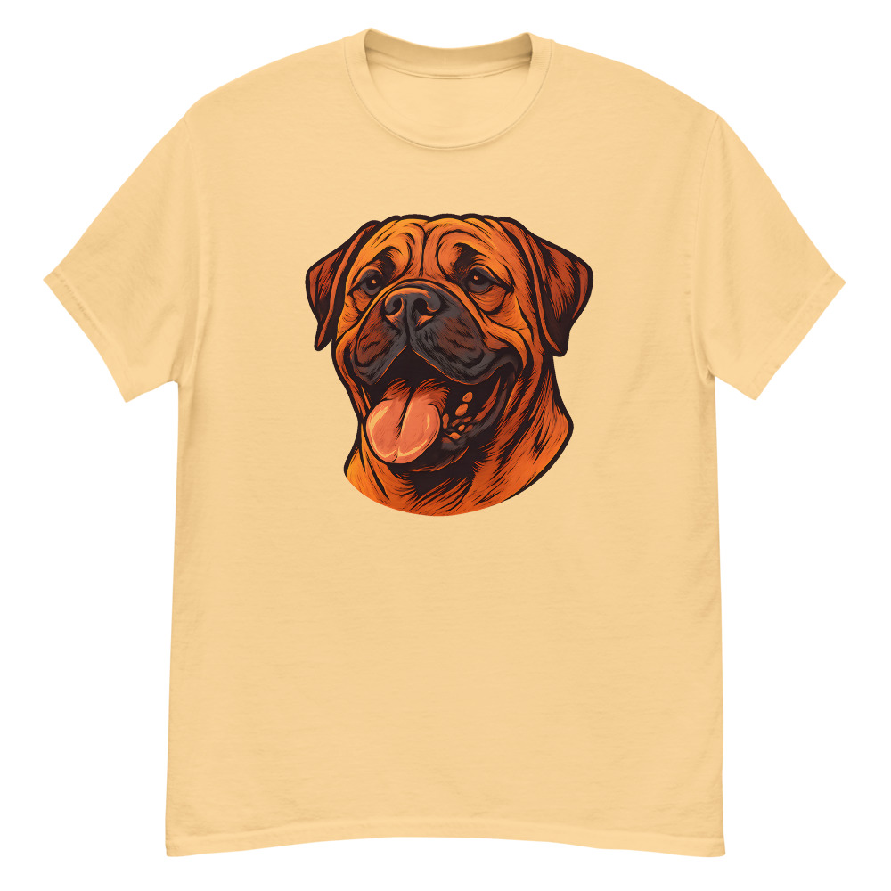 Mastiff in comic book style with warm colors - Image 4