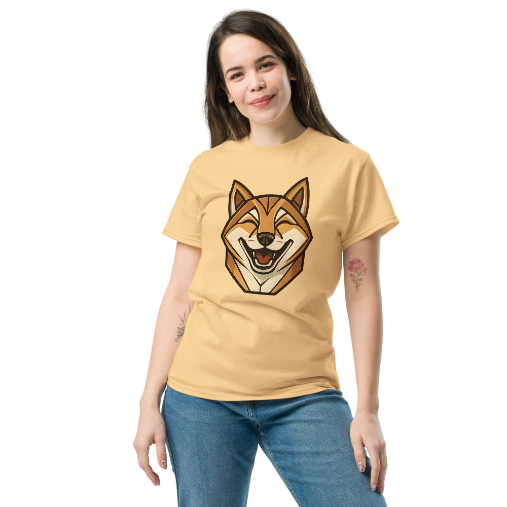 Shiba Inu in Art Deco style with breed colors - Image 4