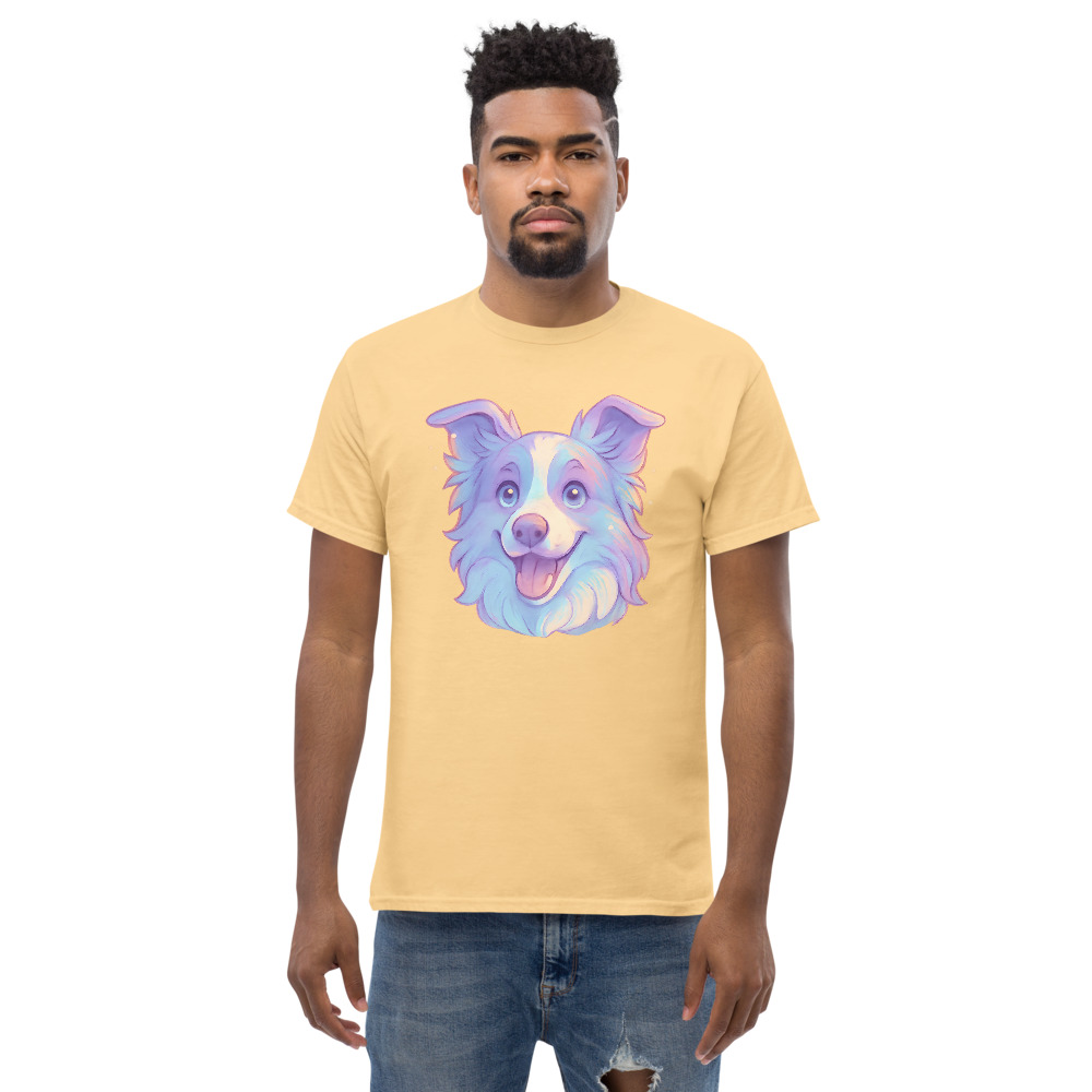 Border Collie in storybook fantasy style with pastel magical colors - Image 6