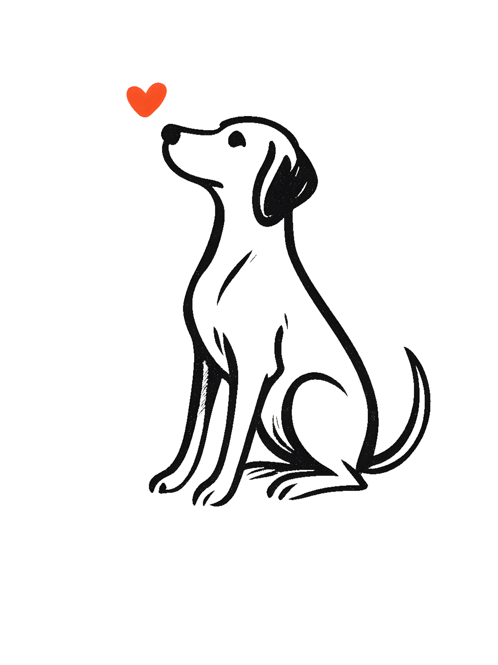 German Shorthaired Pointer in artistic style - Image 2