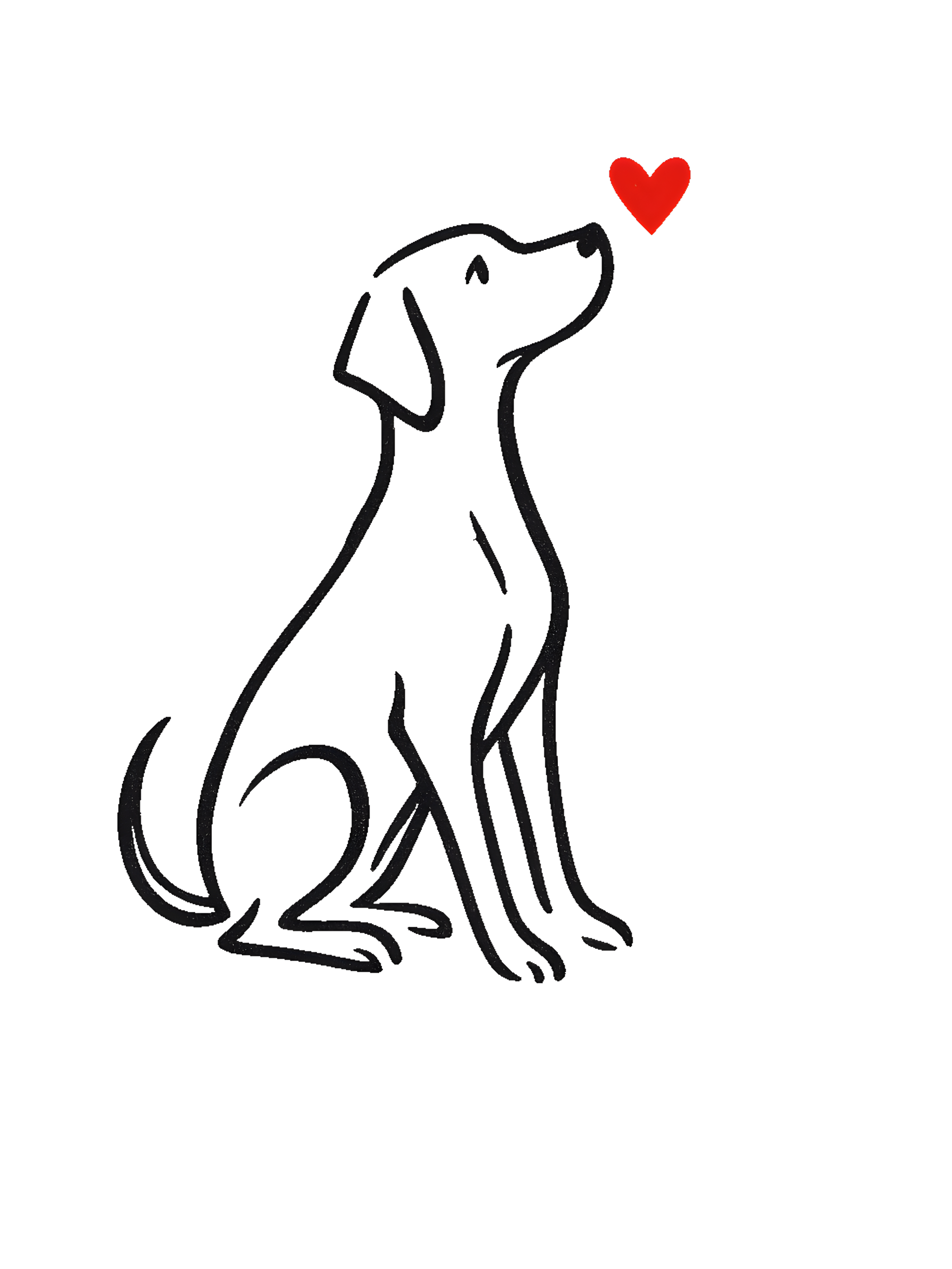 Vizsla in artistic style - Image 2