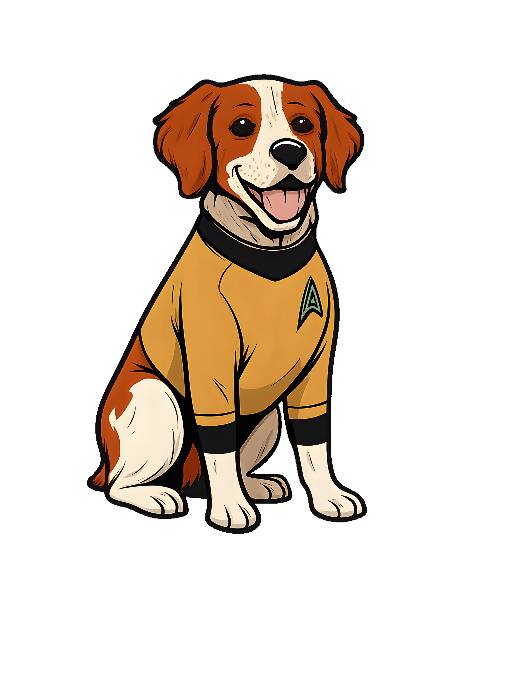Brittany in comic Star Trek style - Image 2