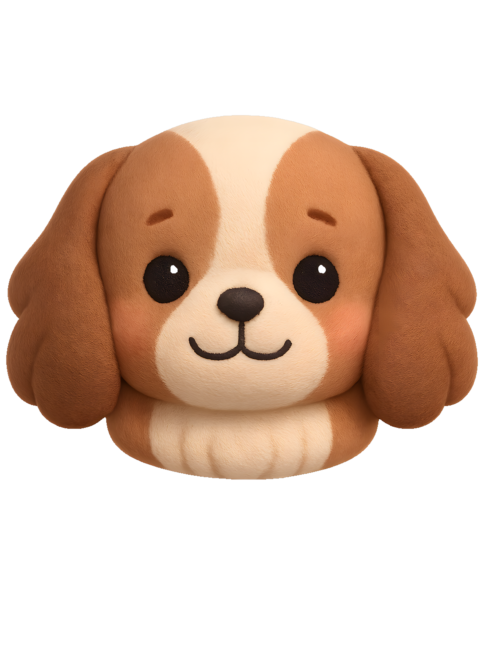Cavalier King Charles Spaniel in plush style with vibrant colors - Image 2