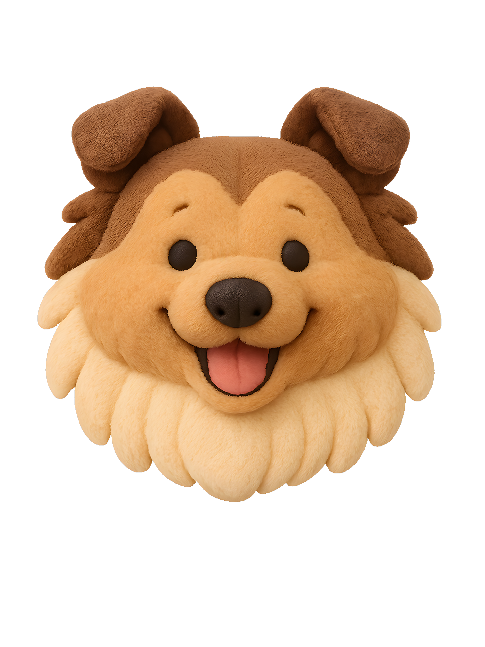 Collie in plush style with vibrant colors - Image 2
