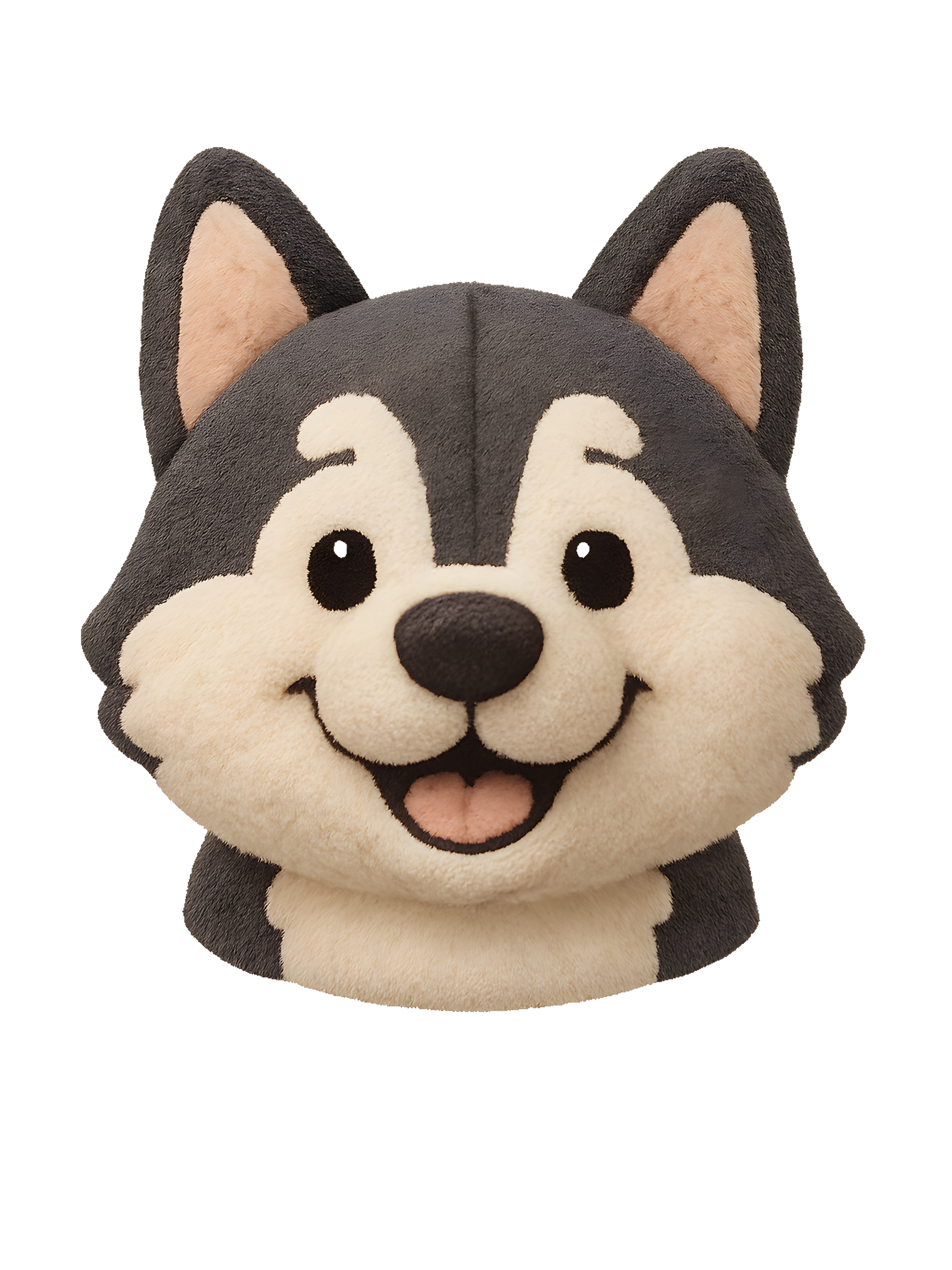 Siberian Husky in plush style with vibrant colors - Image 2