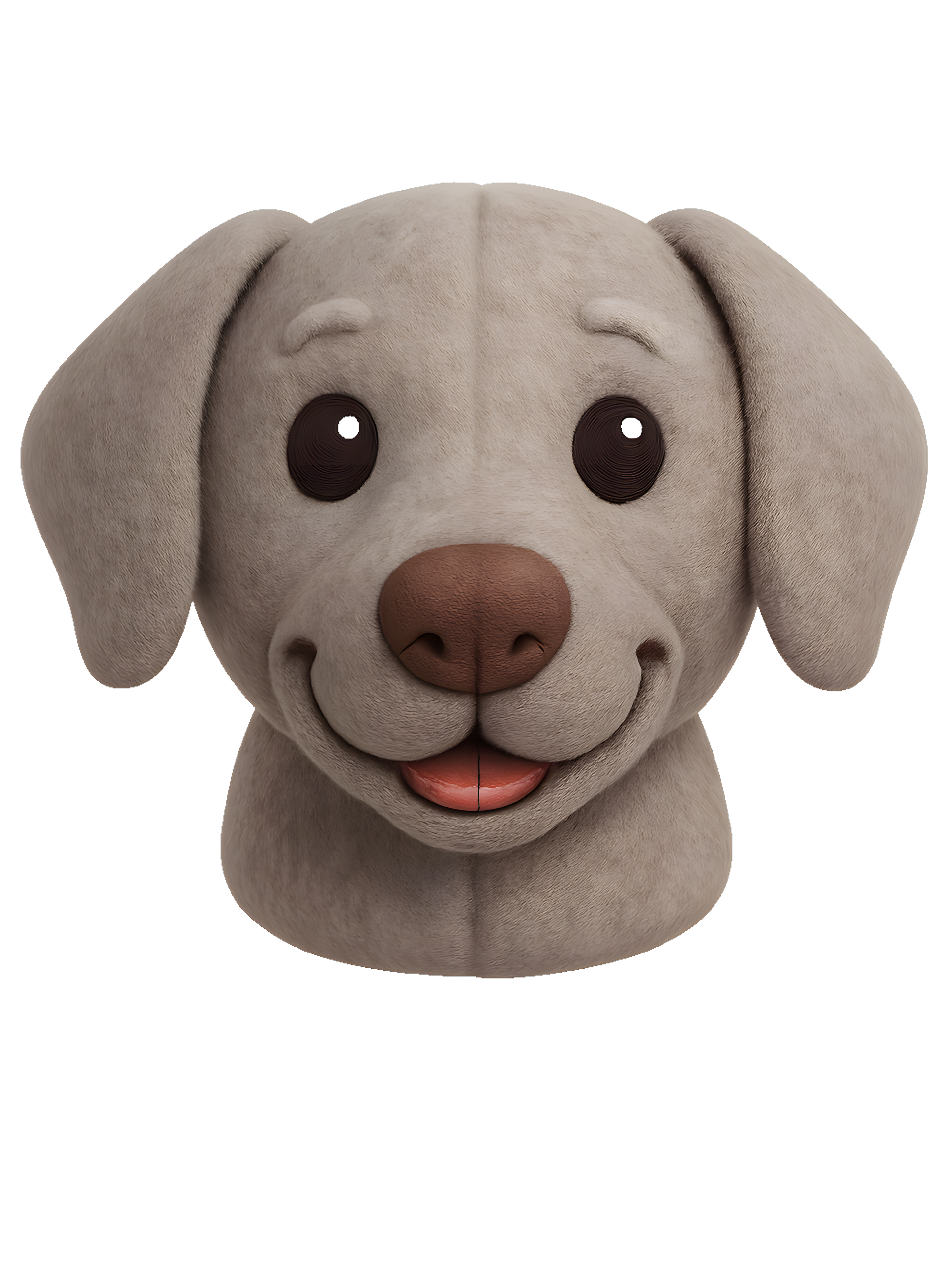 Weimaraner in plush style with soft colors - Image 2