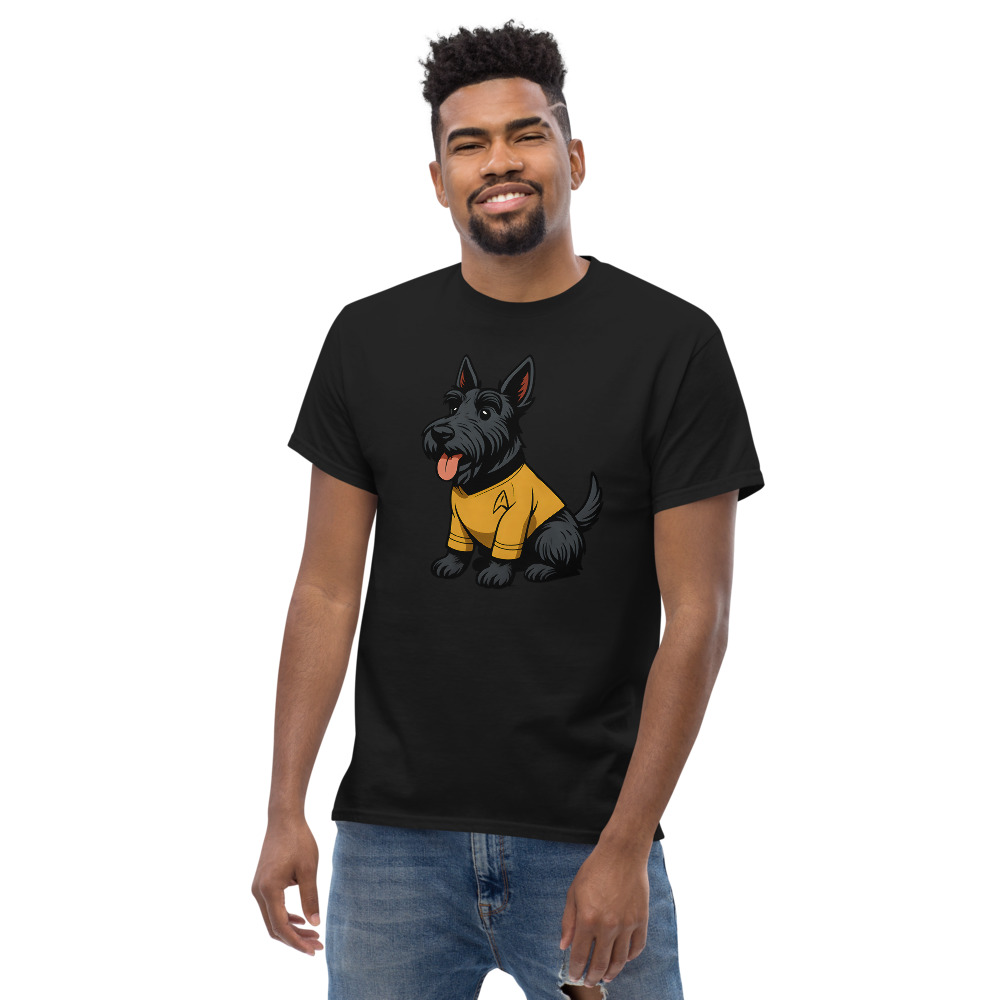 Scottish Terrier in comic Star Trek style - Image 8