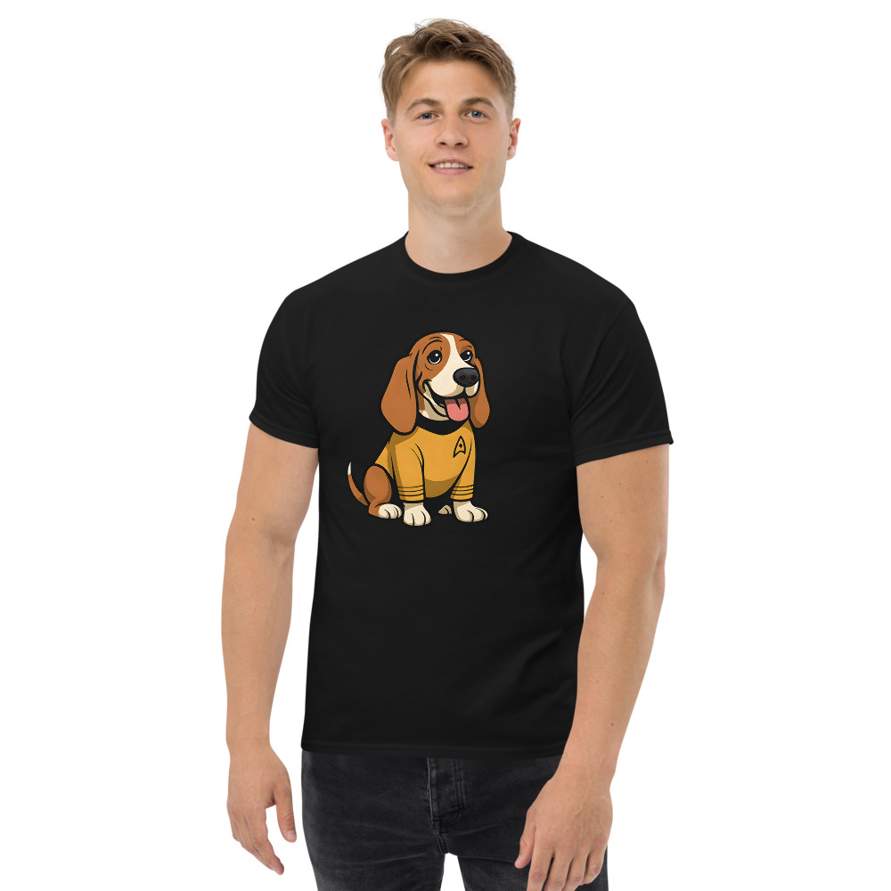 Basset Hound in comic Star Trek style - Image 9