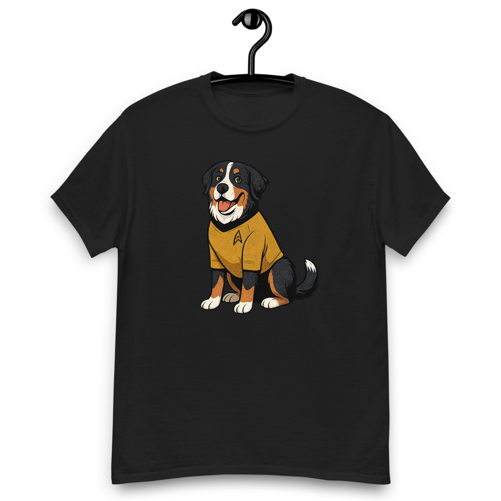 Bernese Mountain Dog in comic Star Trek style - Image 8