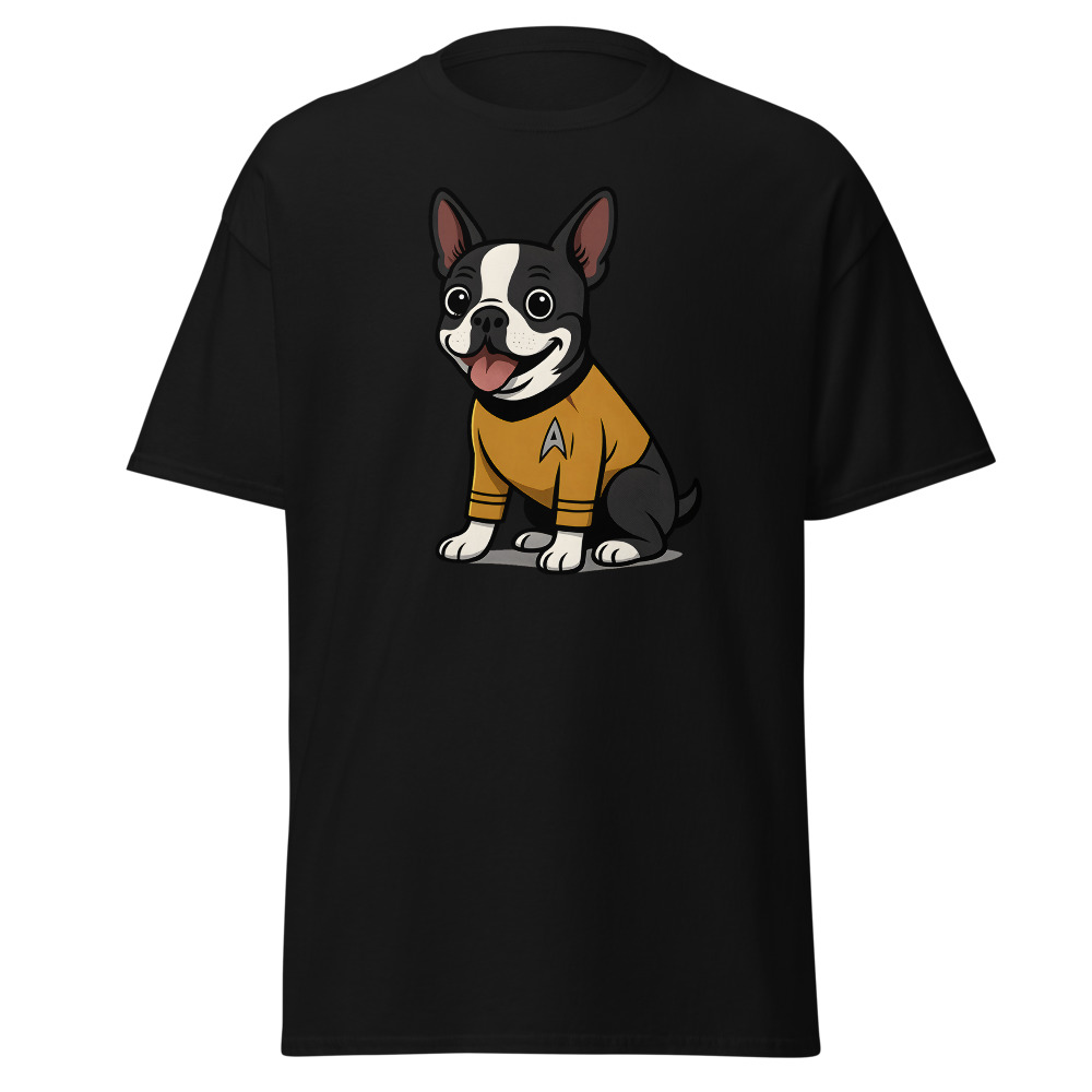 Boston Terrier in comic Star Trek style - Image 9