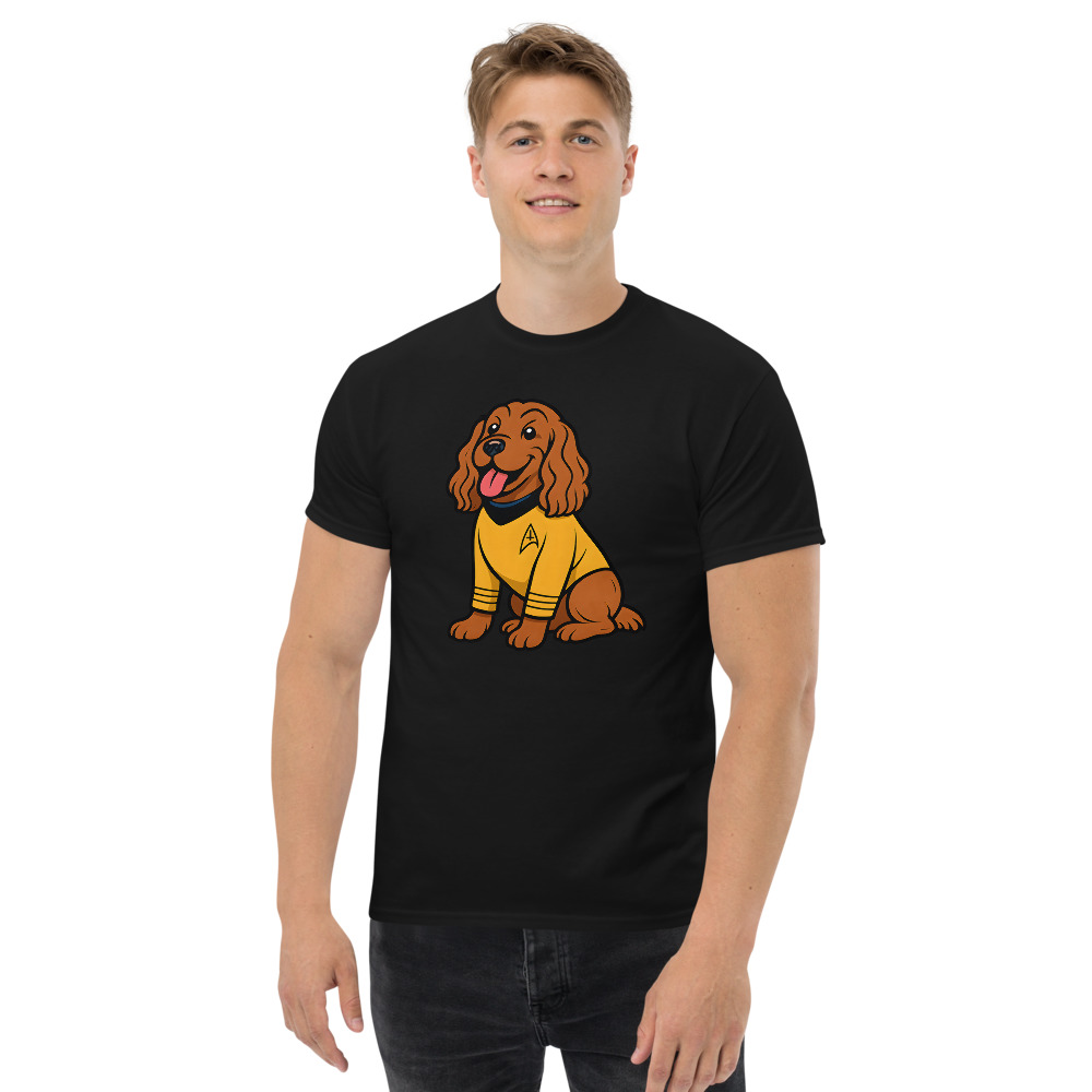Cocker Spaniel in comic Star Trek style - Image 8