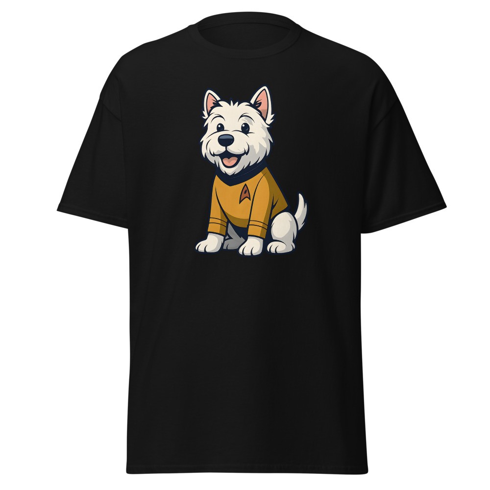 West Highland White Terrier in comic Star Trek style - Image 9