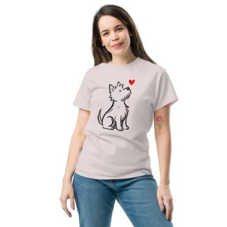 West Highland White Terrier in artistic style