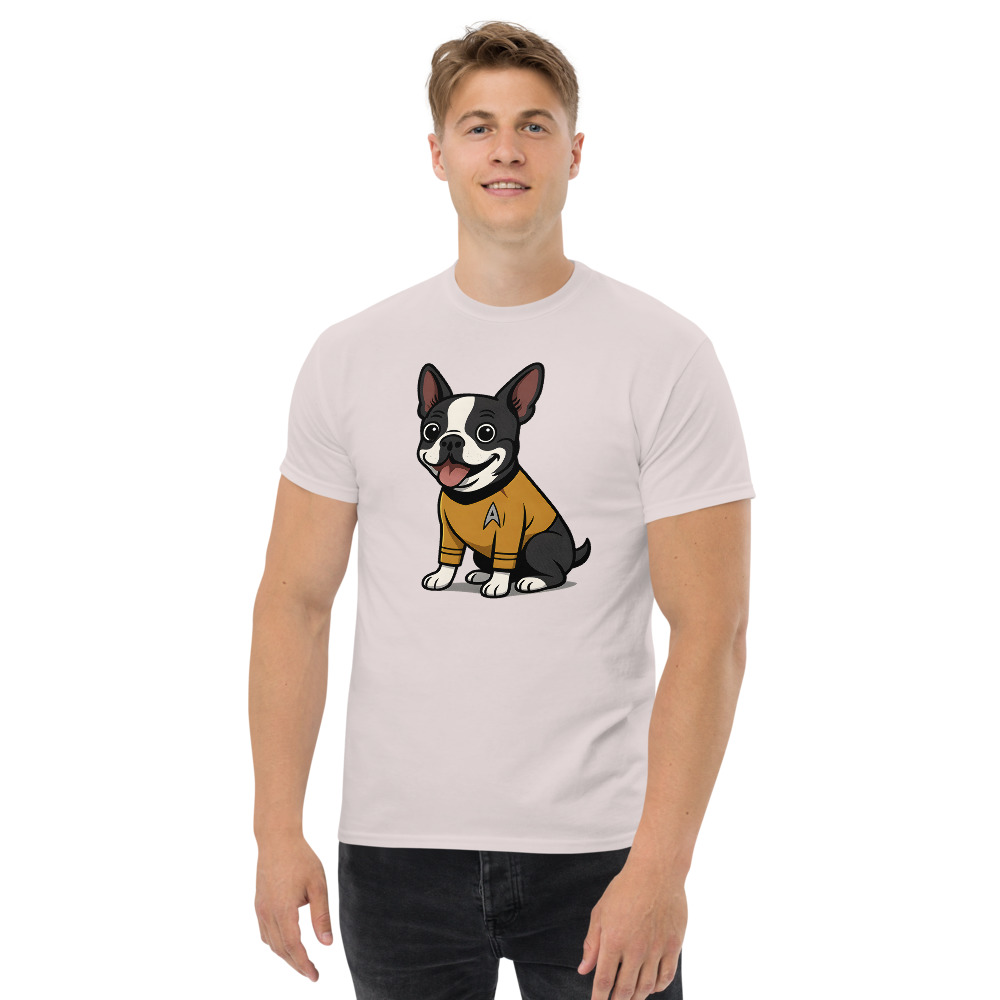 Boston Terrier in comic Star Trek style - Image 7