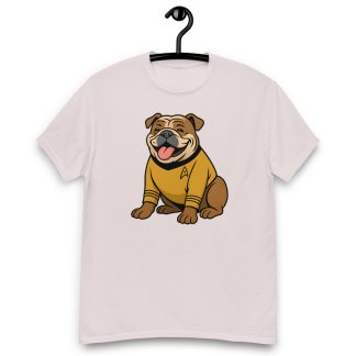 Bulldog in comic star trek style