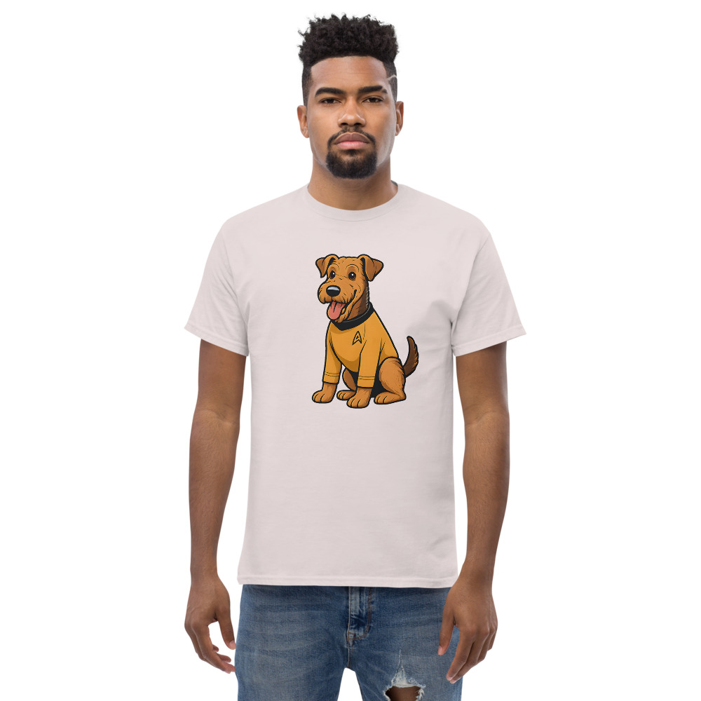 Airedale Terrier in comic Star Trek style - Image 6