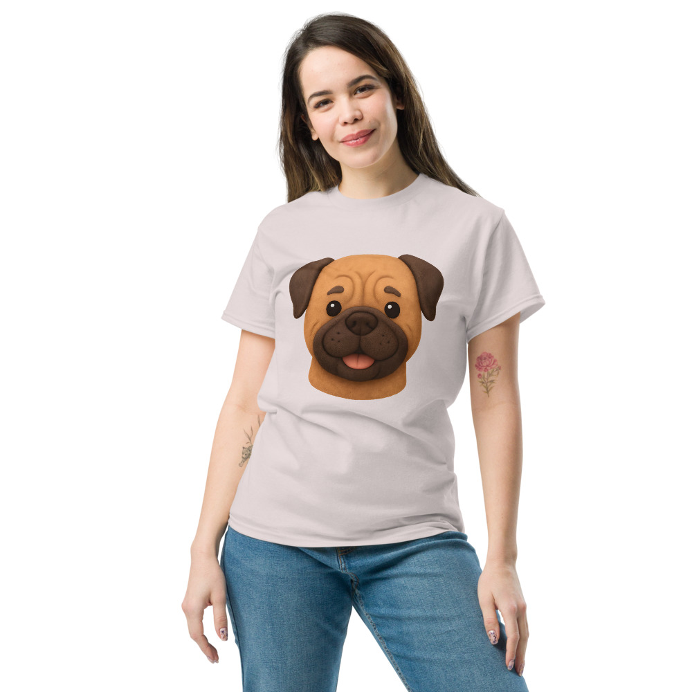 Bullmastiff in plush style with soft colors - Image 3
