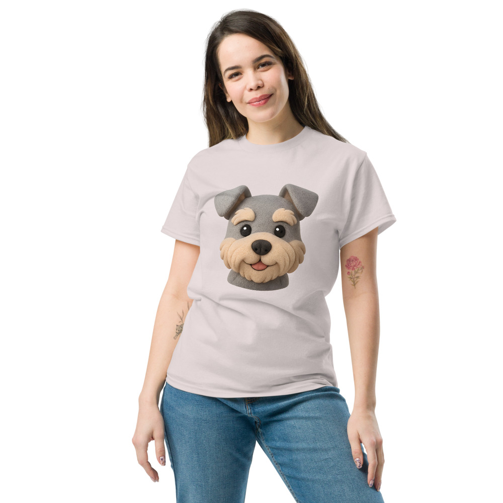 Miniature Schnauzer in plush style with vibrant colors - Image 6