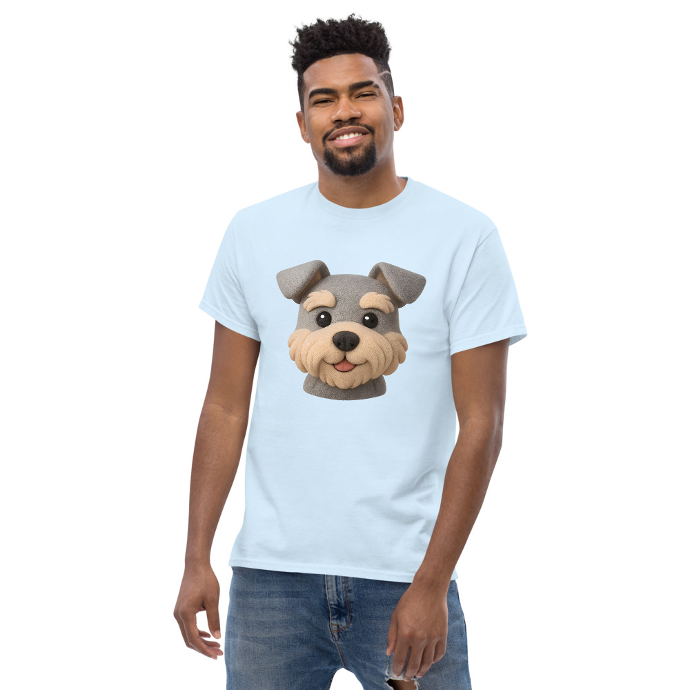 Miniature Schnauzer in plush style with vibrant colors - Image 5