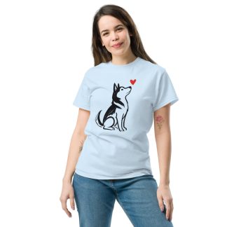 Siberian Husky in artistic style