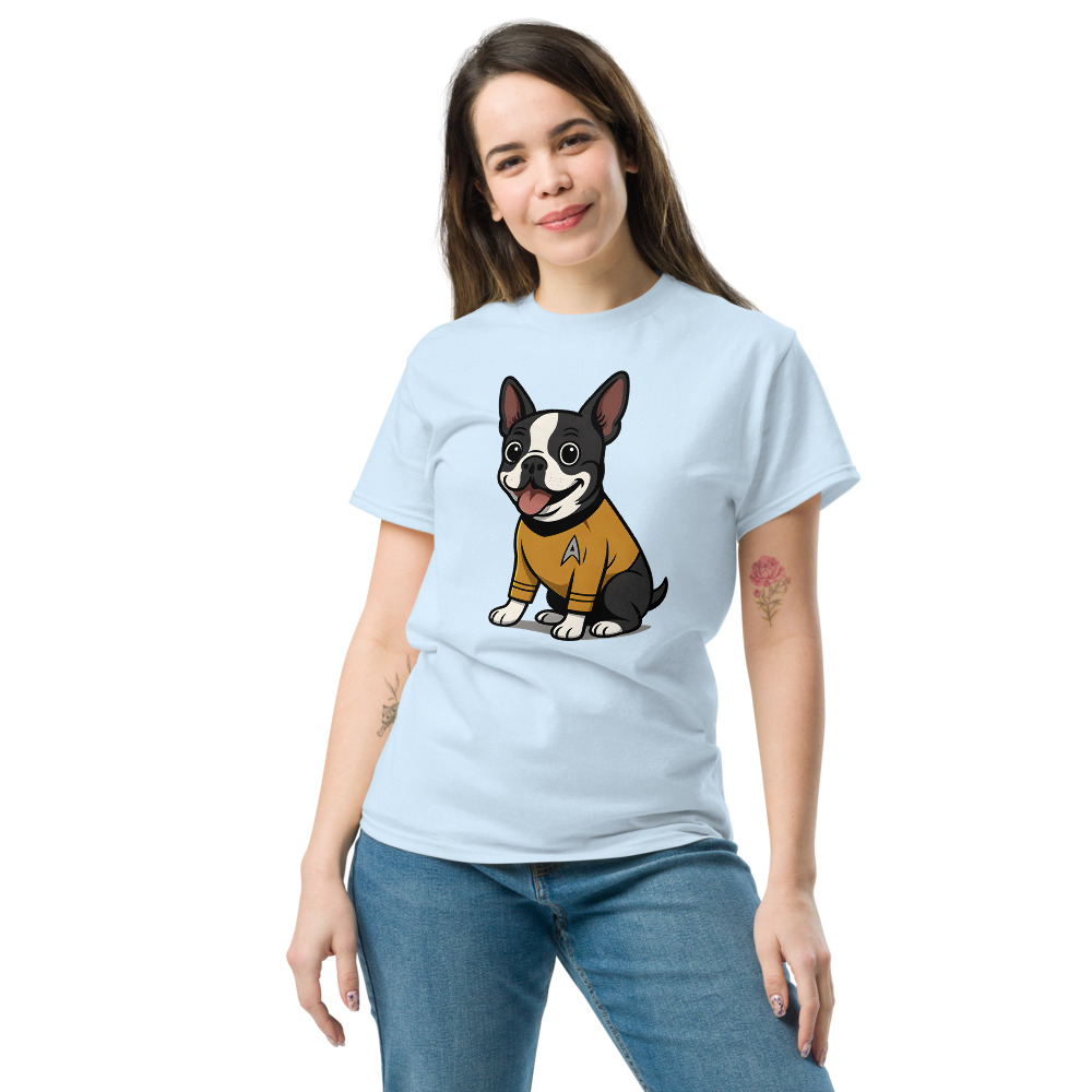 Boston Terrier in comic Star Trek style - Image 4
