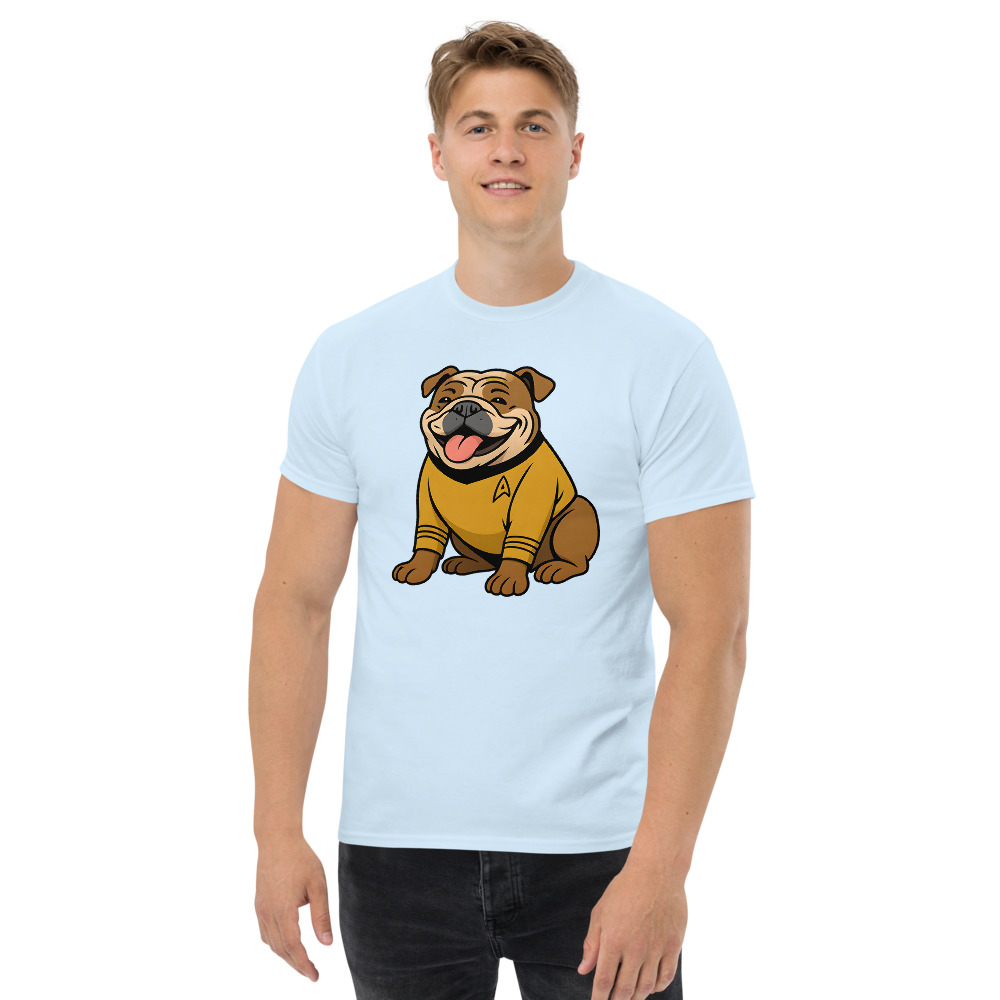Bulldog in comic star trek style - Image 7