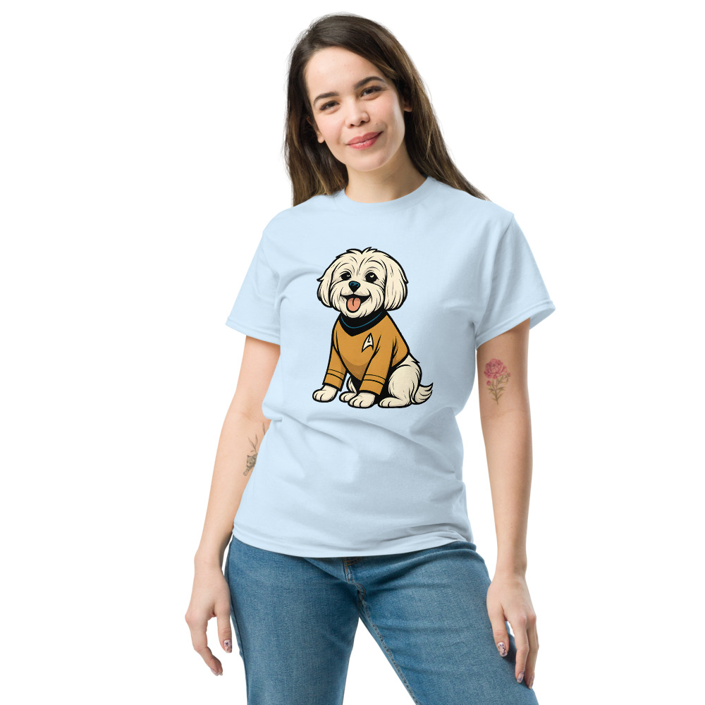 Maltese in comic Star Trek style