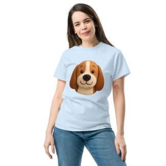 Basset Hound in plush style with vibrant colors