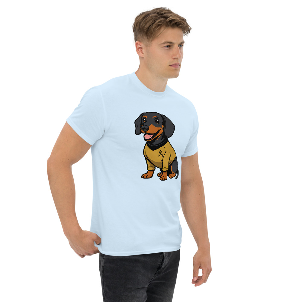 Dachshund in comic star trek style - Image 3