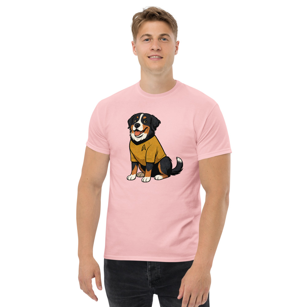 Bernese Mountain Dog in comic Star Trek style - Image 6
