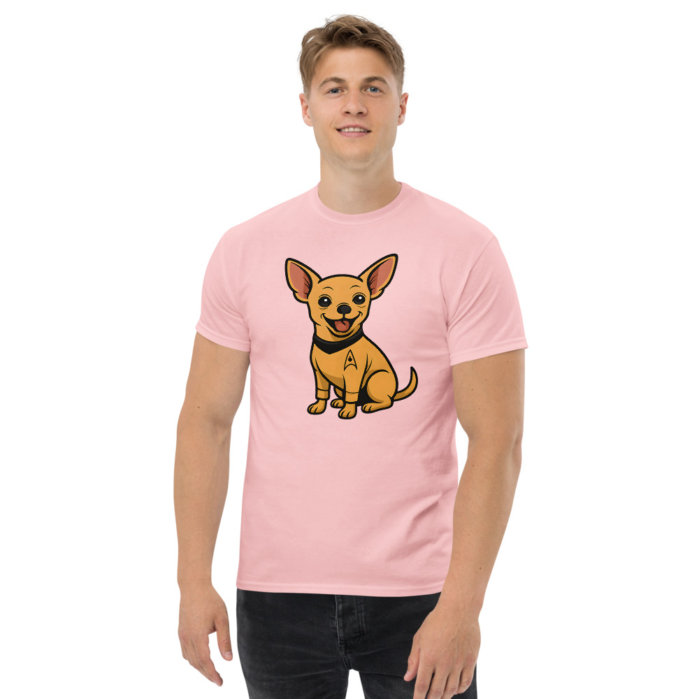 Chihuahua in comic Star Trek style