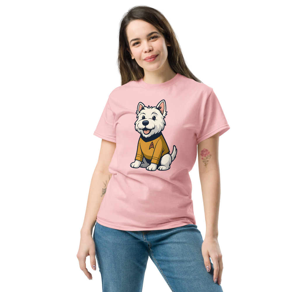 West Highland White Terrier in comic Star Trek style - Image 4