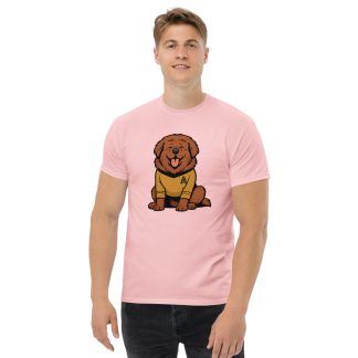 Tibetan Mastiff in comic Star Trek style