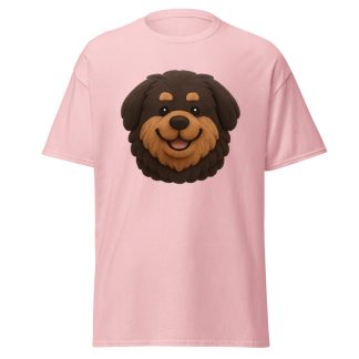 Tibetan Mastiff in plush style with vibrant colors