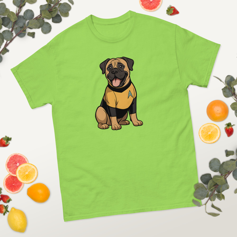 Bullmastiff in comic Star Trek style - Image 5