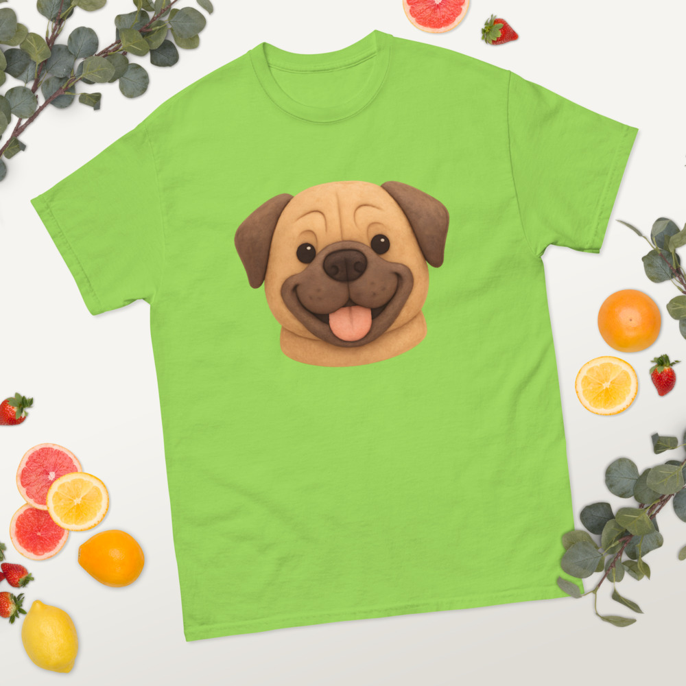 Mastiff in plush style with vibrant colors