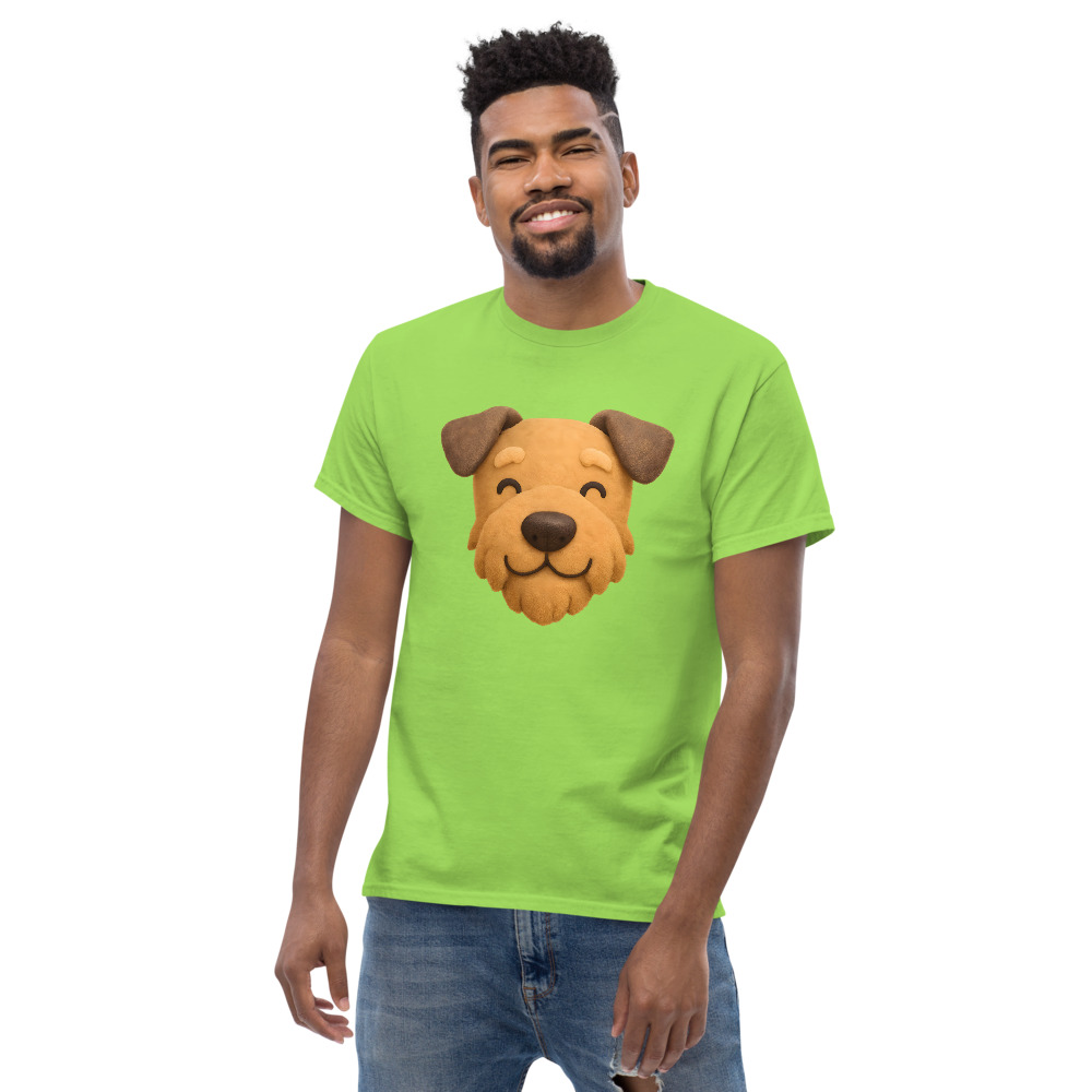 Airedale Terrier in plush style with vibrant colors - Image 4