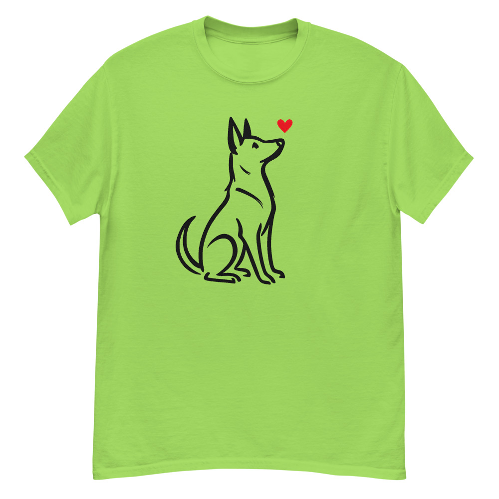Belgian Malinois in artistic style - Image 4