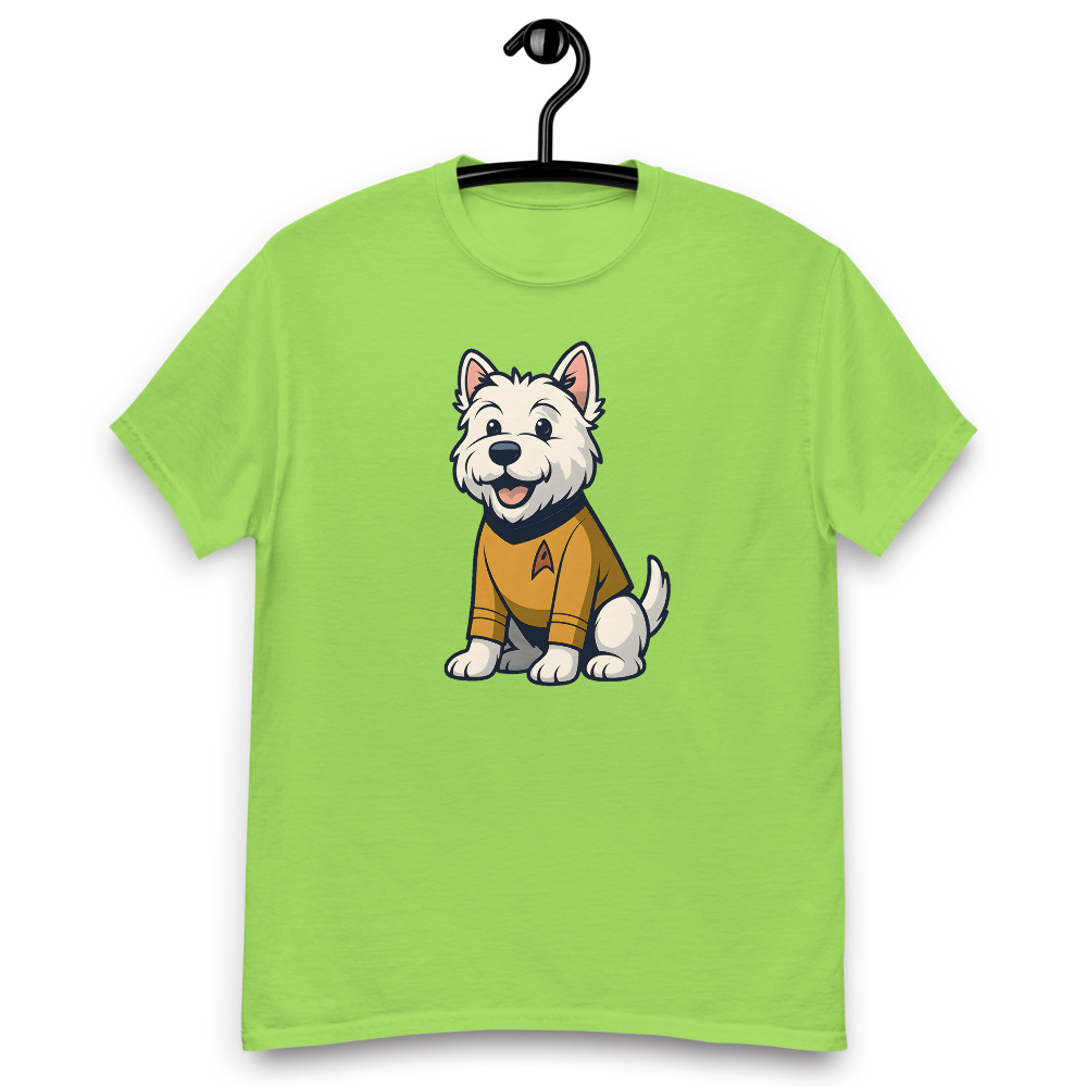 West Highland White Terrier in comic Star Trek style - Image 6