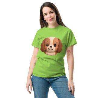 Cavalier King Charles Spaniel in plush style with vibrant colors