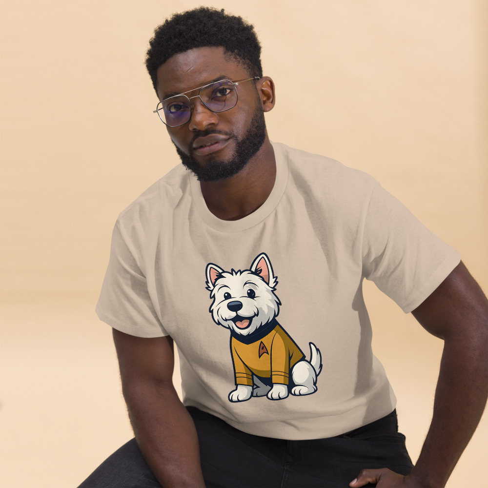 West Highland White Terrier in comic Star Trek style - Image 3