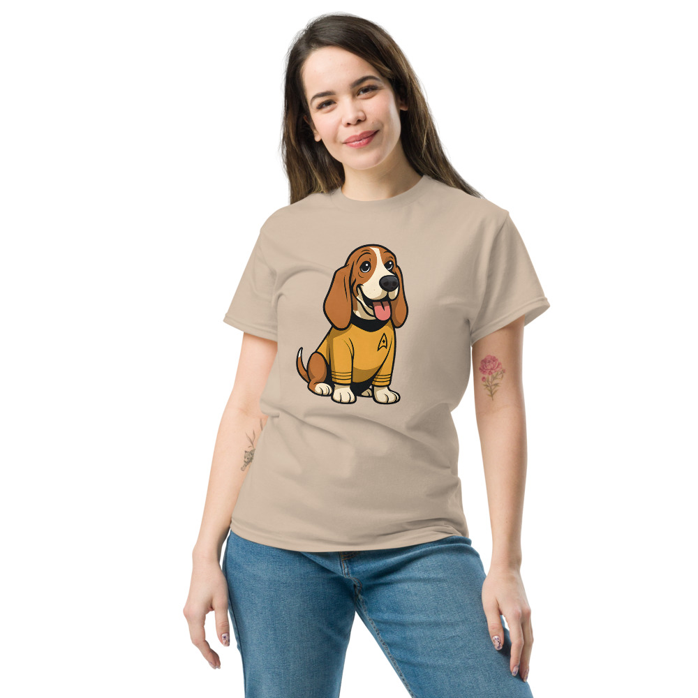 Basset Hound in comic Star Trek style - Image 6