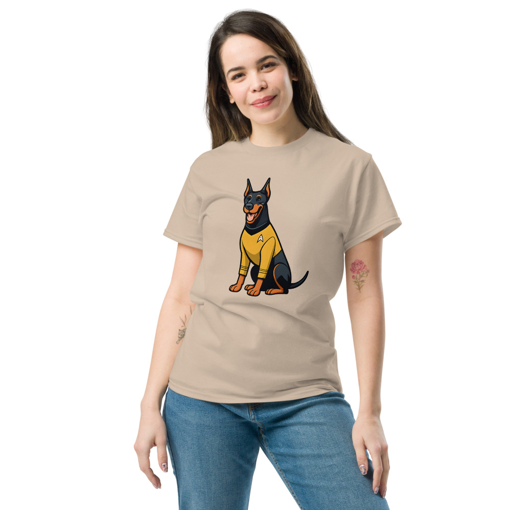 Doberman Pinscher in comic Star Trek style - Image 4