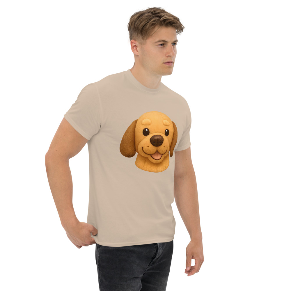 Bloodhound in plush style with warm colors