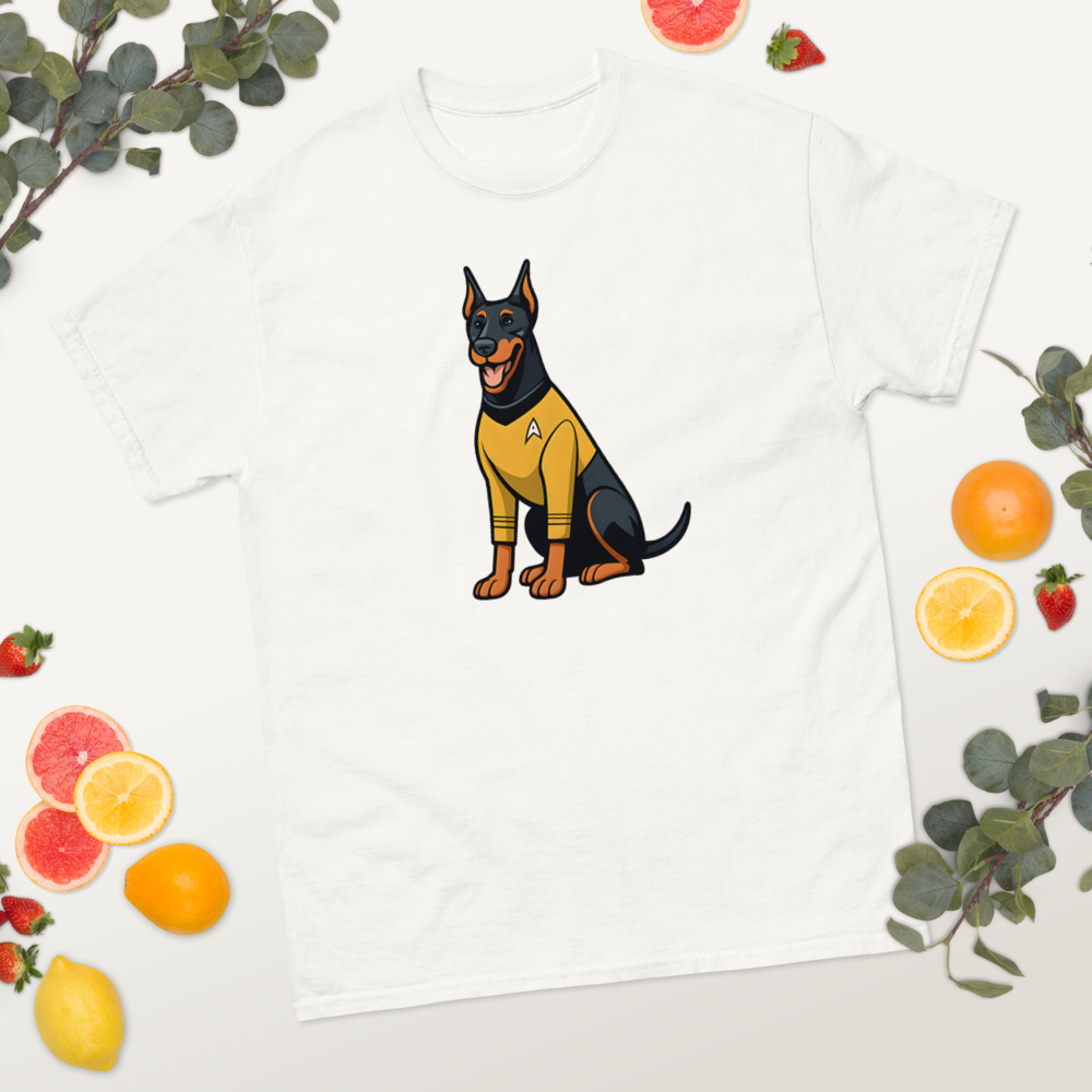 Doberman Pinscher in comic Star Trek style - Image 8