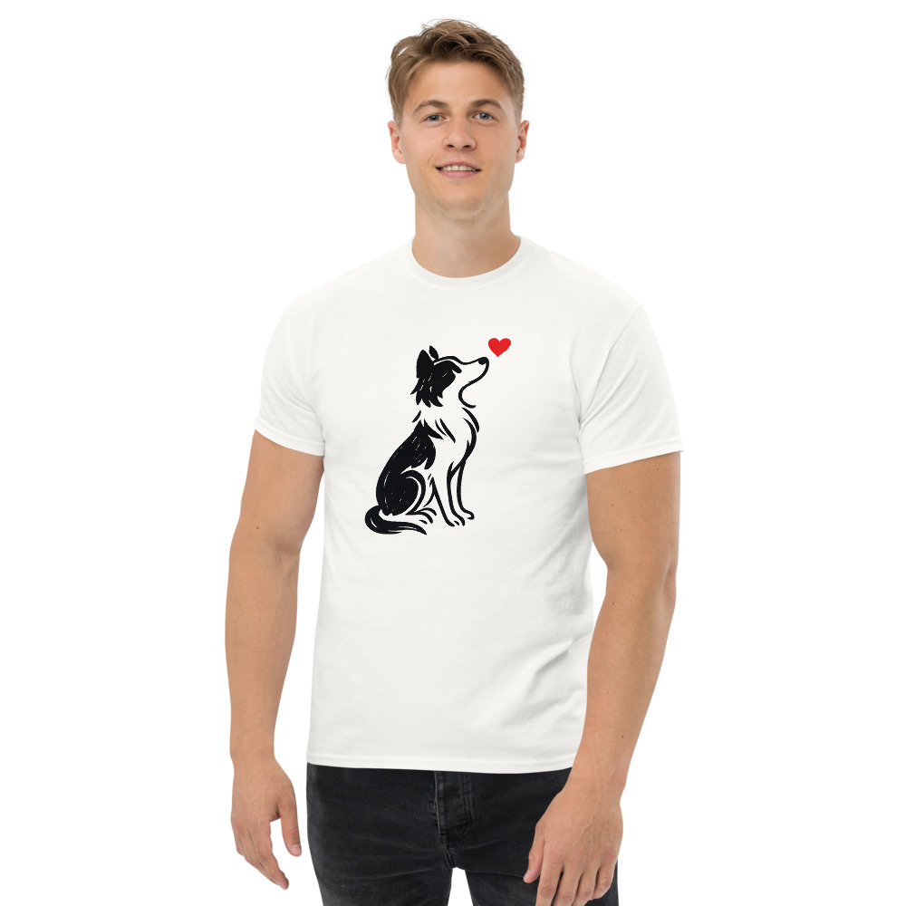 Border Collie in artistic style - Image 9