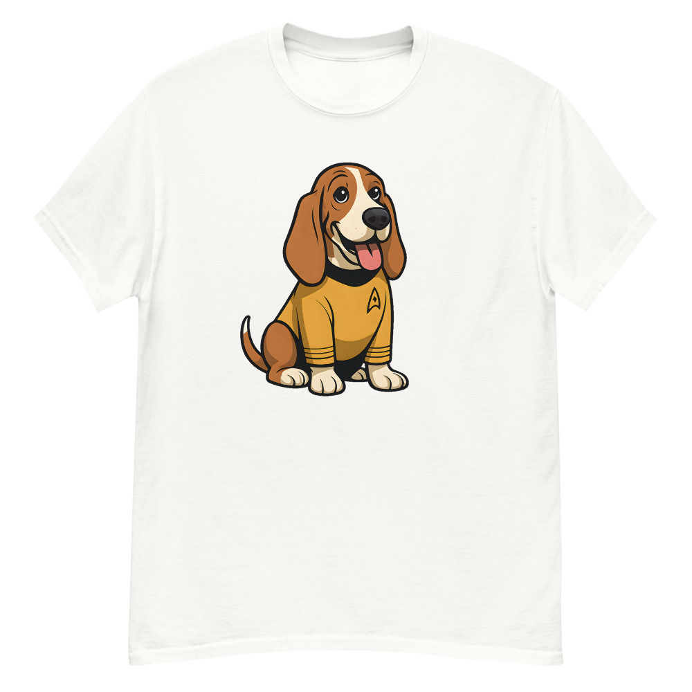 Basset Hound in comic Star Trek style - Image 8