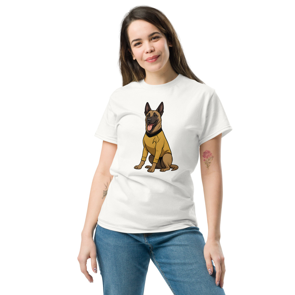 Belgian Malinois in comic Star Trek style - Image 8