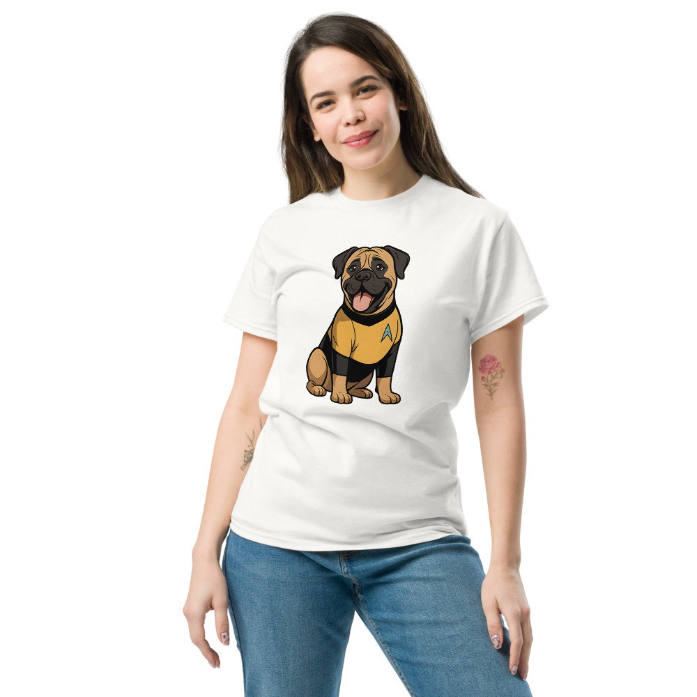 Bullmastiff in comic Star Trek style - Image 9